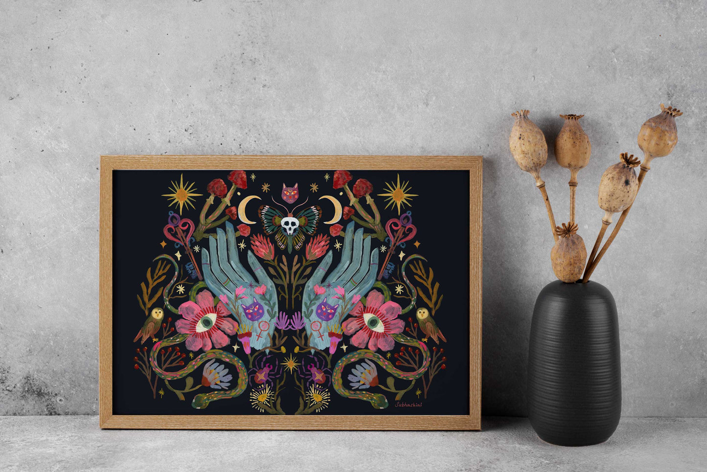 Whimsigothic Giclée Fine Art Print